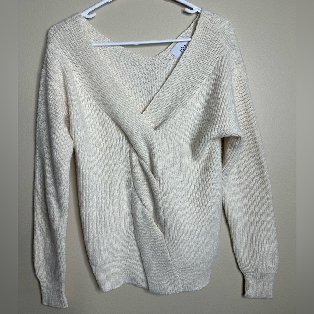 J.O.A Braided Sweater Women